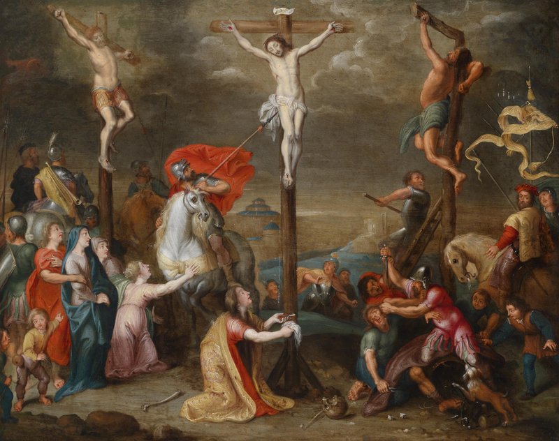 Simon de Vos - Christus am